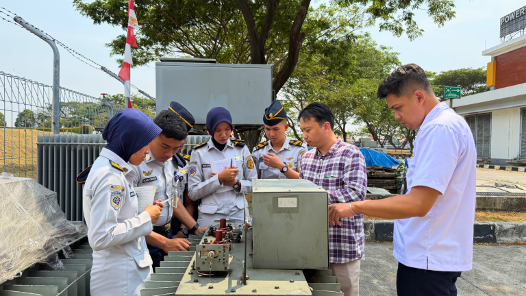 Study Visit ke Bandara Soekarno-Hatta, Taruna TLB PPI Curug Perdalam Pengoperasian dan Pemeliharaan Fasilitas Kelistrikan Bandar Udara