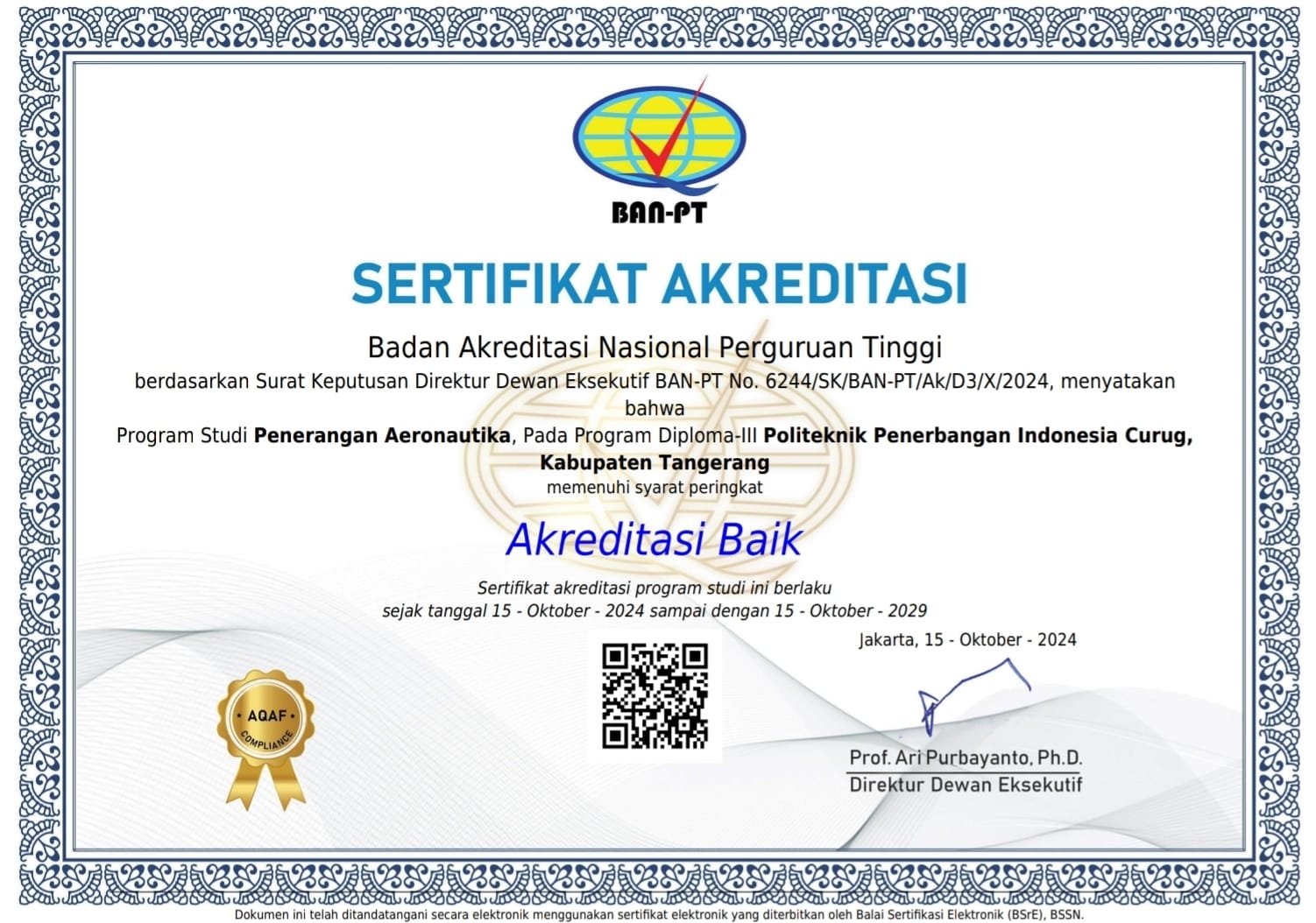 Sertifikat Dokumen
