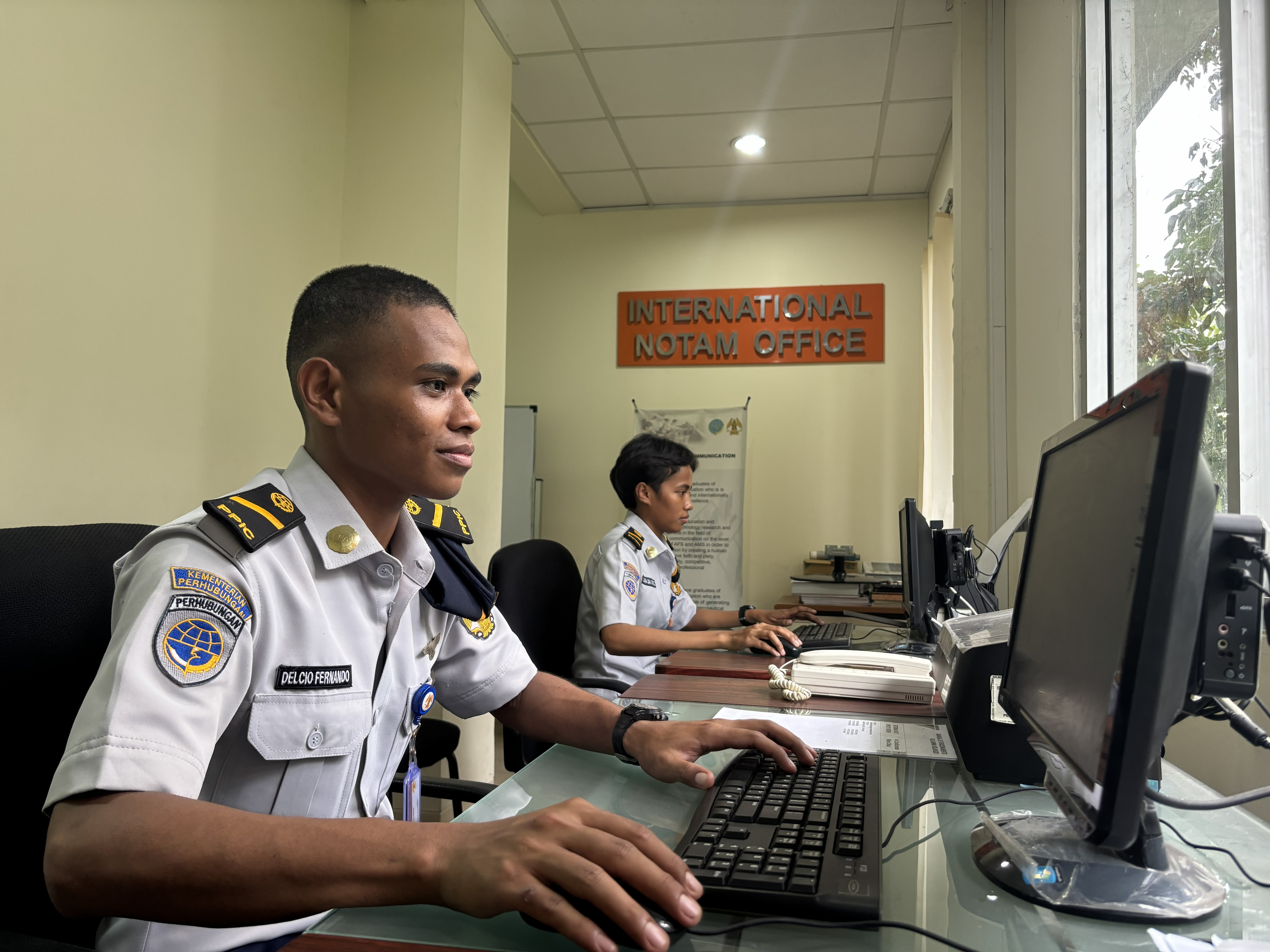 Praktik di Lab NOTAM Office