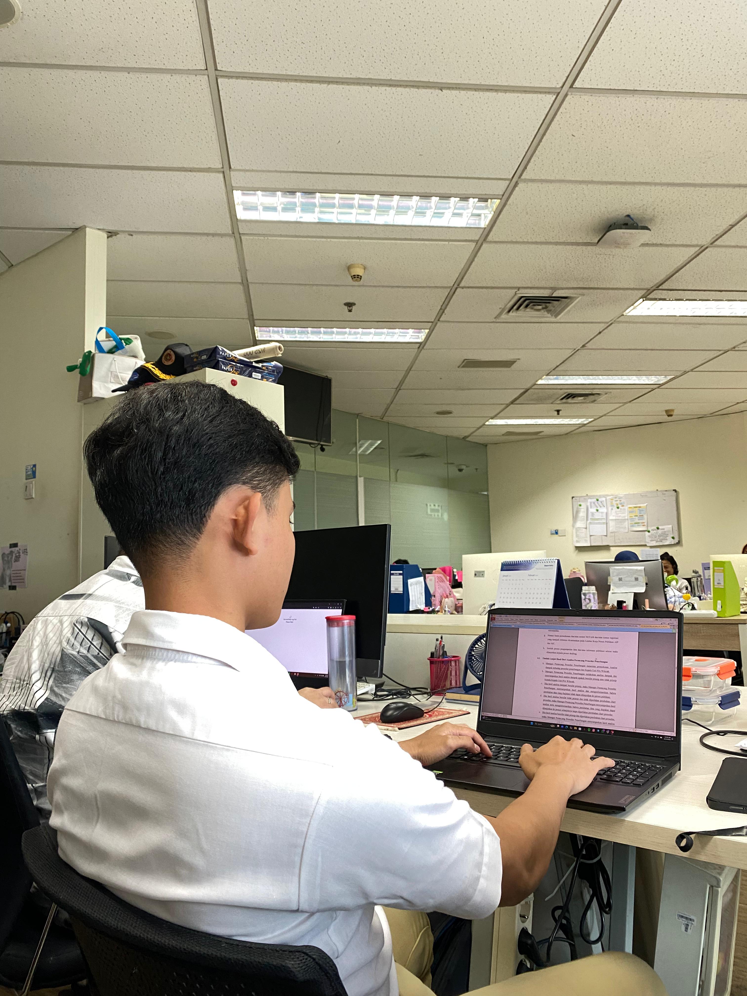 kegiatan OJT di Airnav Indonesia